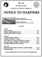 Notice to mariners